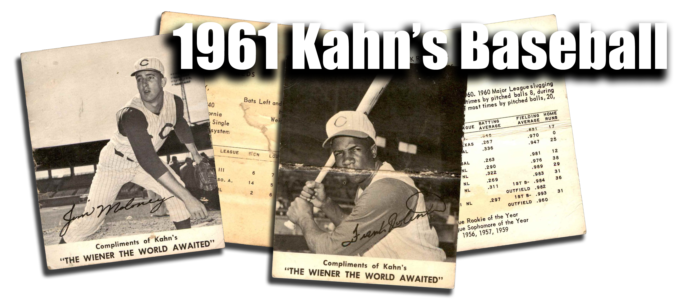 1961 Kahn's Baseball Cards 